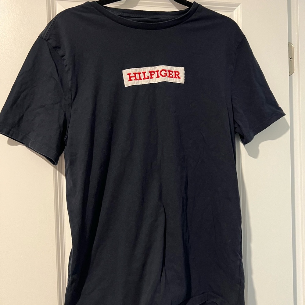 Tommy Hilfiger Dark Blue Crew Neck Tee